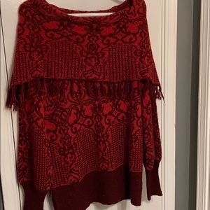 Off the shoulder sweater